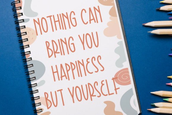 Happiness Sometime Font - Preview 1