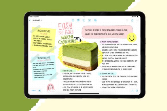 Matcha and Creams Font PNG with transparent background - Preview 4