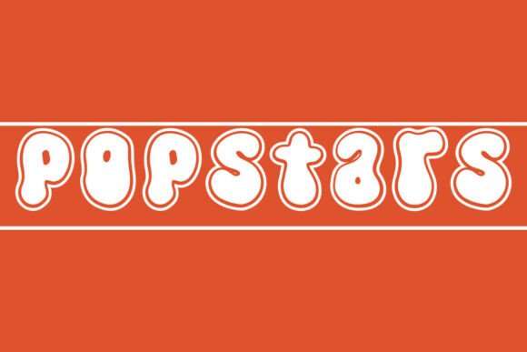 Meltipop Varsity Font PNG with transparent background - Preview 1