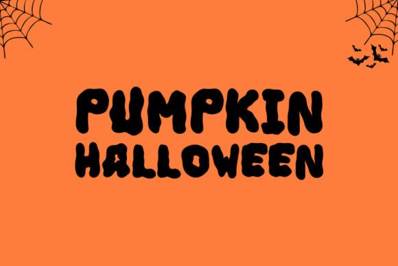 Plumpkin Font PNG with transparent background - Preview 1
