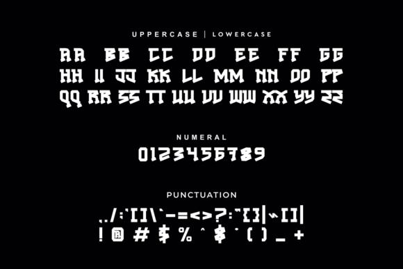 Punk Metos Font PNG with transparent background - Preview 5