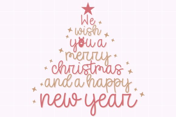 Reindeer Hollow Font PNG with transparent background - Preview 2