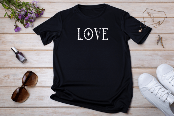 Romantic Moon Font PNG with transparent background - Preview 4