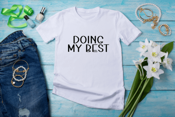 Simple School Font PNG with transparent background - Preview 2
