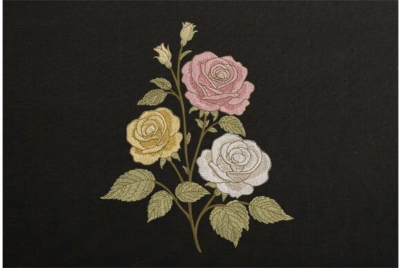 Vintage Rose Romantic Floral