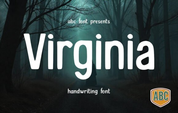Virginia Script & Handwritten Font By ABC Font