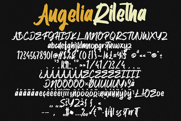 Augelia Riletha Font - Preview 4
