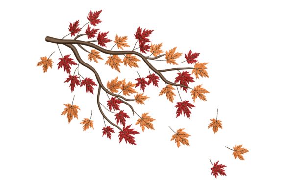 Autumn Leaves Branch