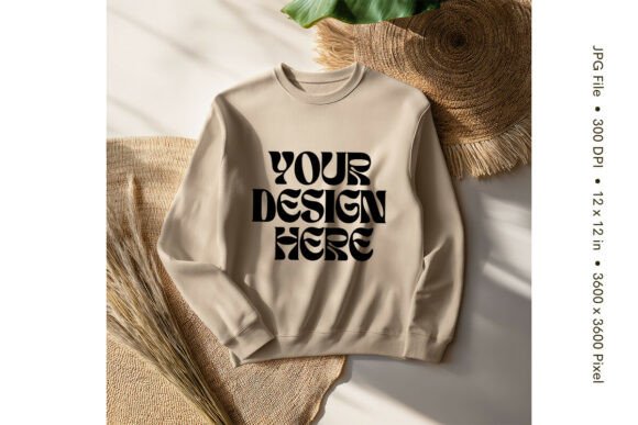 Boho T-shirt Mockup Blank Bella Canvas