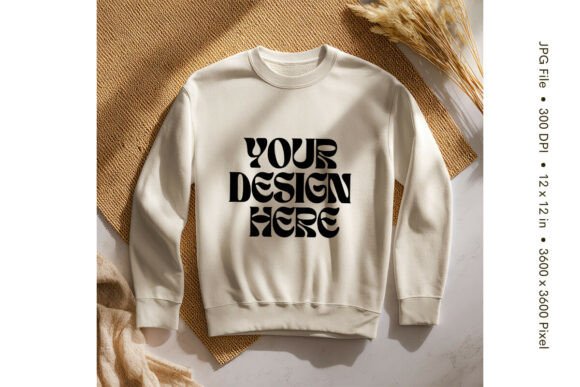 Boho T-shirt Mockup Blank Bella Canvas