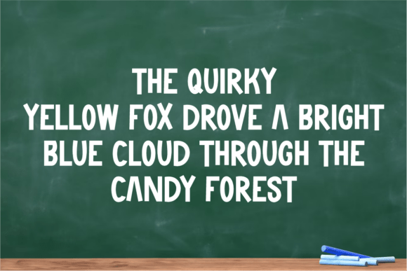 Chalk Future Font - Preview 1
