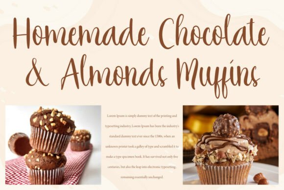Choco Brewing Font - Preview 4
