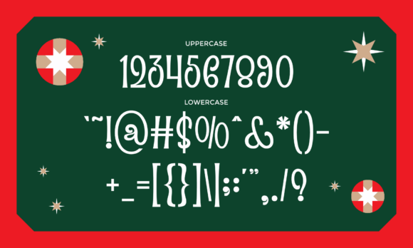 Criemas Font PNG with transparent background - Preview 3