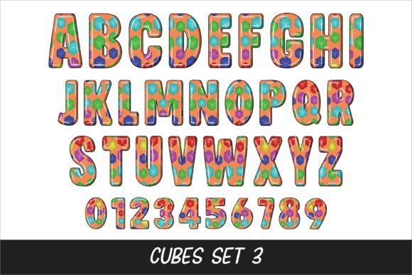 Cubes 3d Font - Preview 3