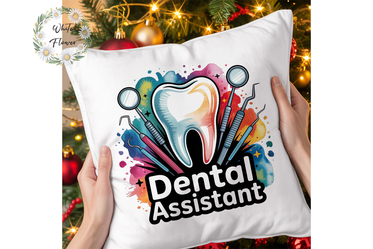 Dental Assistant Watercolor PNG Clipart - photo 2