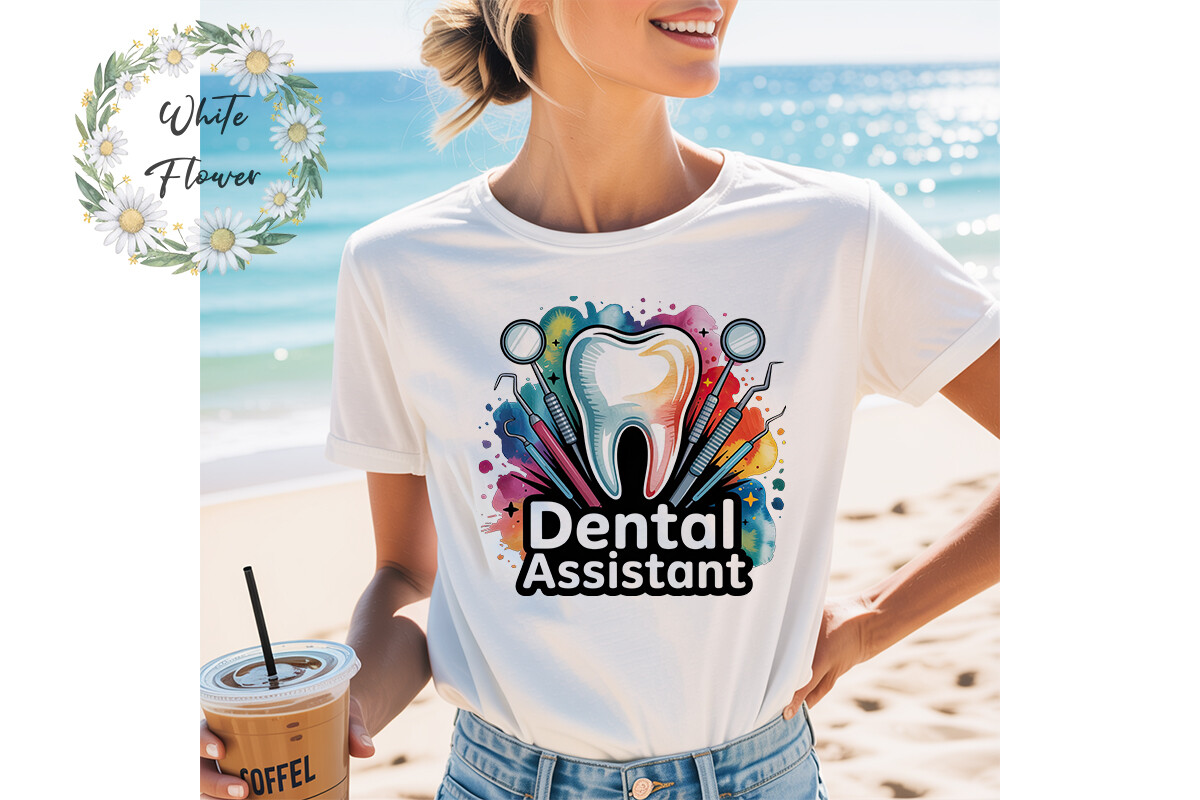 Dental Assistant Watercolor PNG Clipart - photo 6