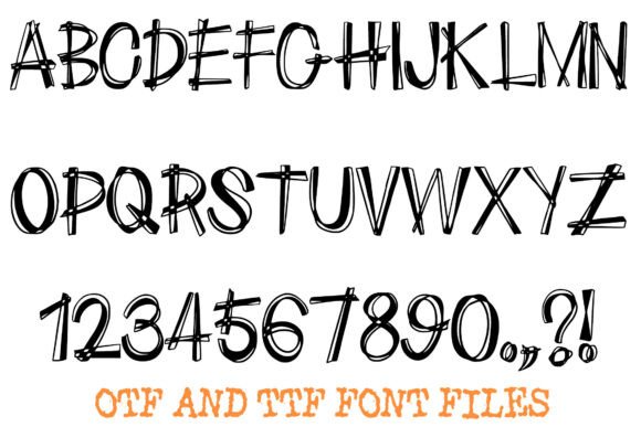 Edgy Chessboard Font - Preview 1