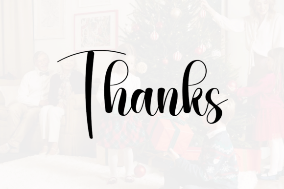 Family Christmas Font - Preview 6