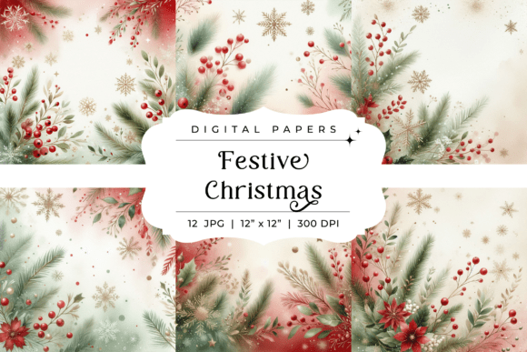 Festive Christmas Backgrounds