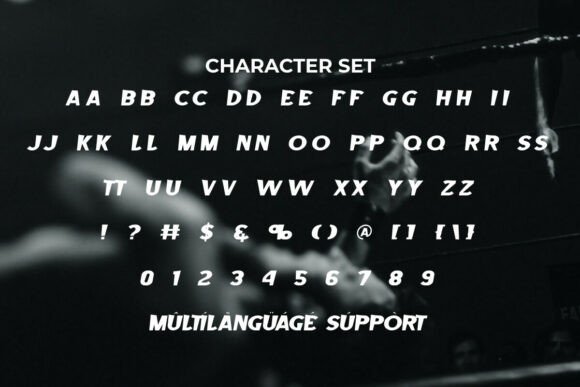 Fight Fast Font - Preview 4