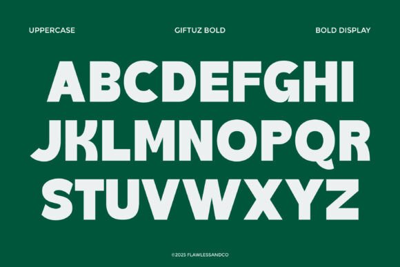 Giftuz Font - Preview 6