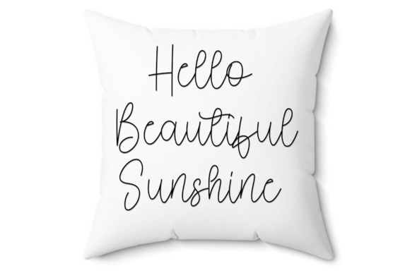 Glowing Wonderful Font PNG with transparent background - Preview 3