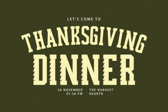 Green Bean Font PNG with transparent background - Preview 2