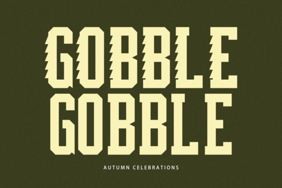 Green Bean Font PNG with transparent background - Preview 3