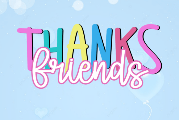 Happy Birthday Duo Font PNG with transparent background - Preview 3