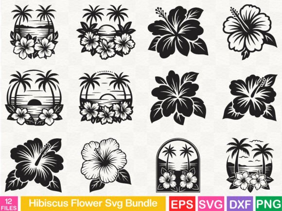 Begonia Flower SVG Bundle Graphic by BDdesign · Creative Fabrica