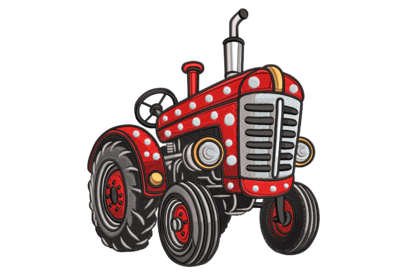 Polka Dot Tractor
