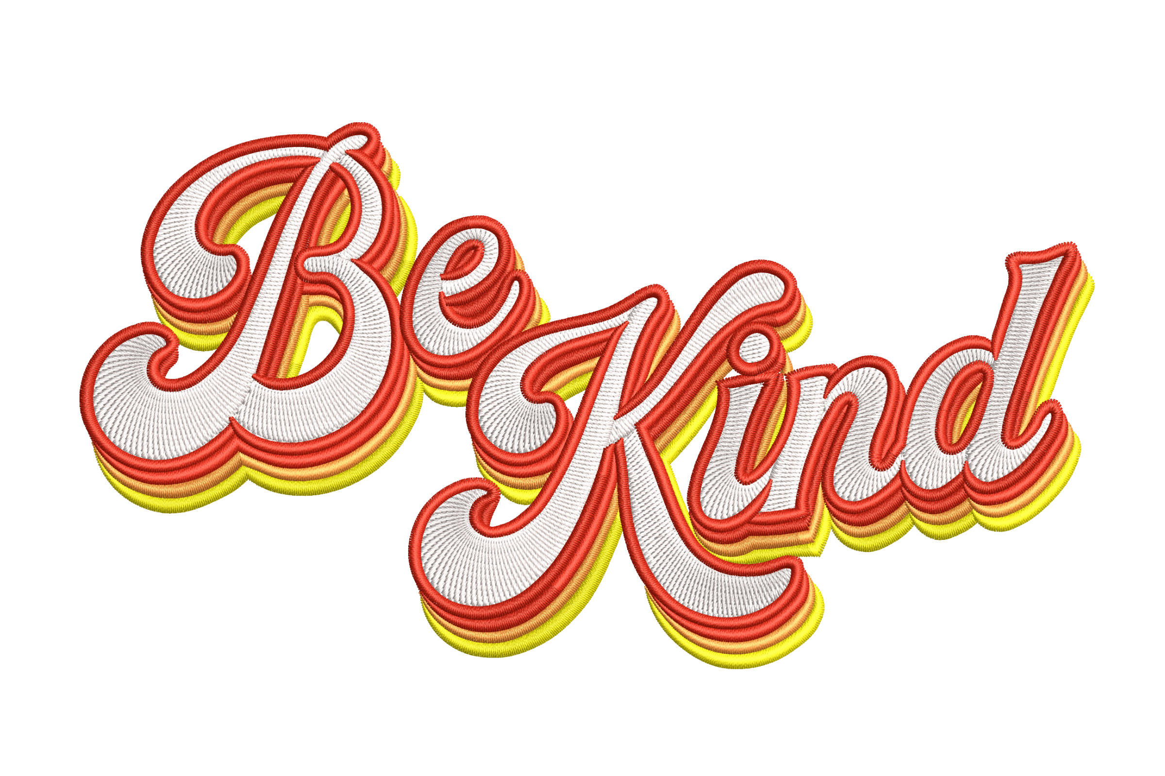 Retro "Be Kind"