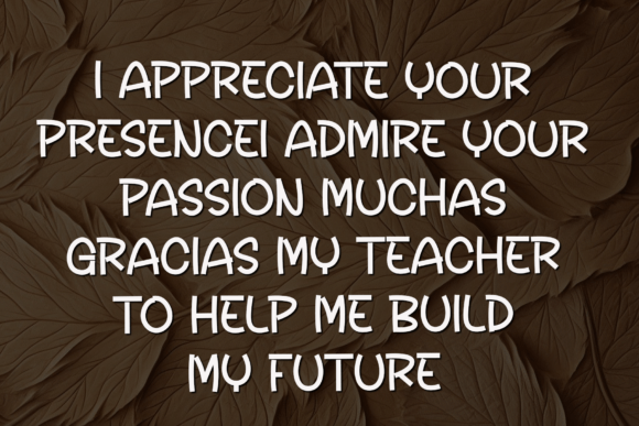 Romance Energy Font PNG with transparent background - Preview 2