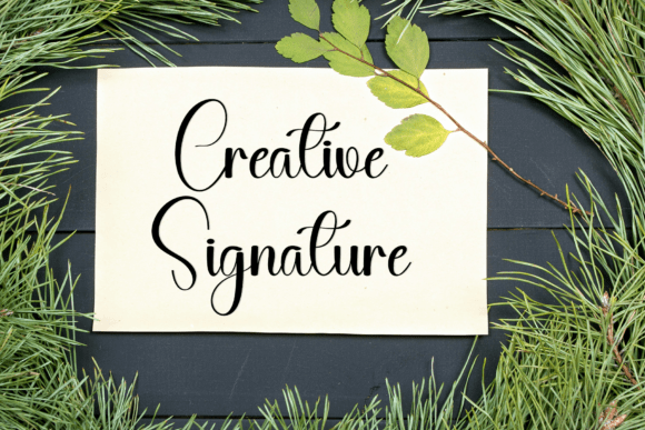 Samantha Vintage Font PNG with transparent background - Preview 3