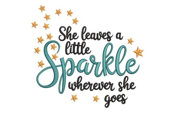She Leaves a Little Sparkle