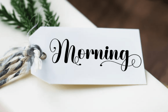 Shiny Christmas Font font preview - 5