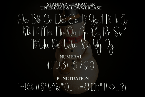 Simple Autography Font PNG with transparent background - Preview 6