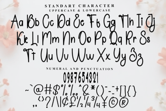 Simple Graphic Font font preview - 4
