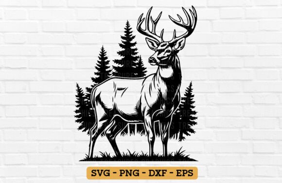 Deer Hunting Svg Png Buck Deer Clipart Graphics