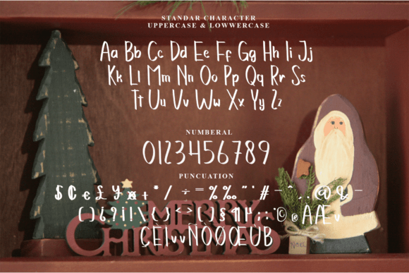 Happy Christmas Font - Preview 4