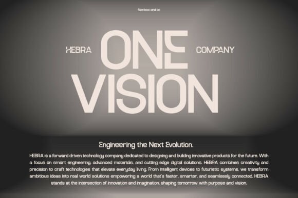 Hebra Font - Preview 2