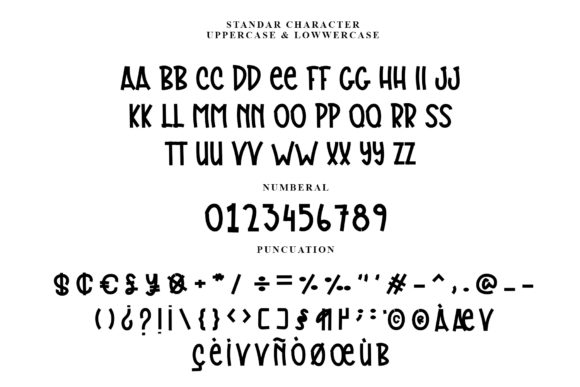Marker Font PNG with transparent background - Preview 4