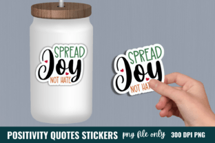 Positive Quotes Stickers Bundle Graphic by Styled Stock Mock · Creative ...