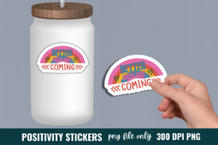 Positive Quotes Stickers Bundle Graphic by Styled Stock · Creative Fabrica