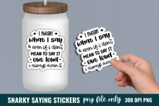Sarcastic Quotes Sticker Bundle Graphic by Styled Stock · Creative Fabrica