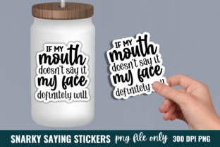 Sarcastic Quotes Sticker Bundle Graphic by Styled Stock · Creative Fabrica