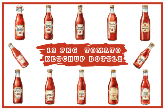 Tomatoes Watercolor Clipart Bundle #24