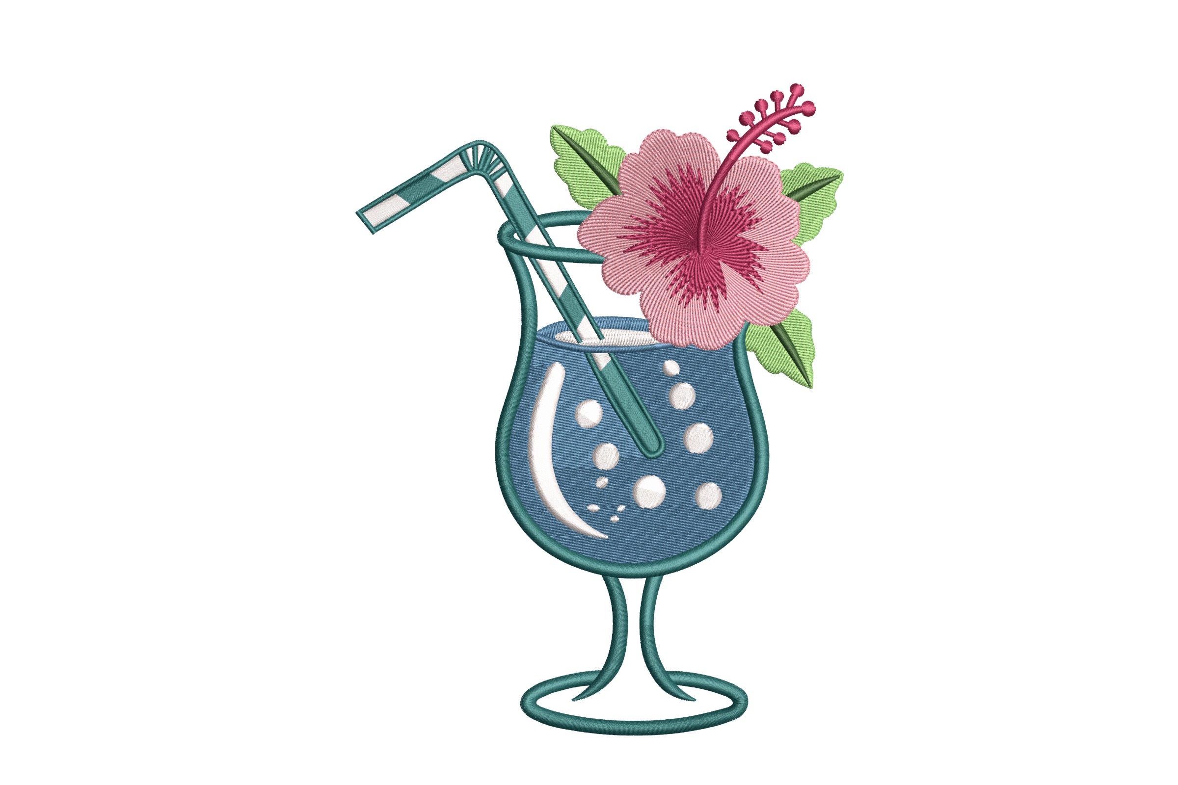Tropical Cocktail Glass – Summer Drink