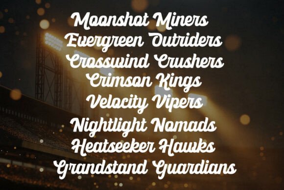 Ballpark Beauty Font - Preview 4