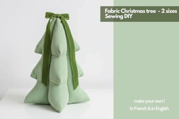 Christmas Tree Sewing Pattern 2 Sizes